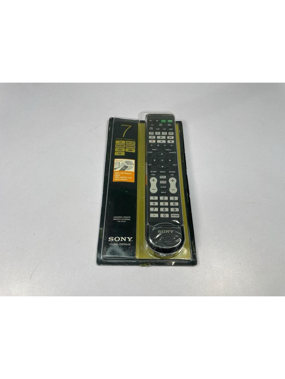 Sony RM-VZ320 Universal Remote Control 7 Device TV DVD Cable New Sealed
